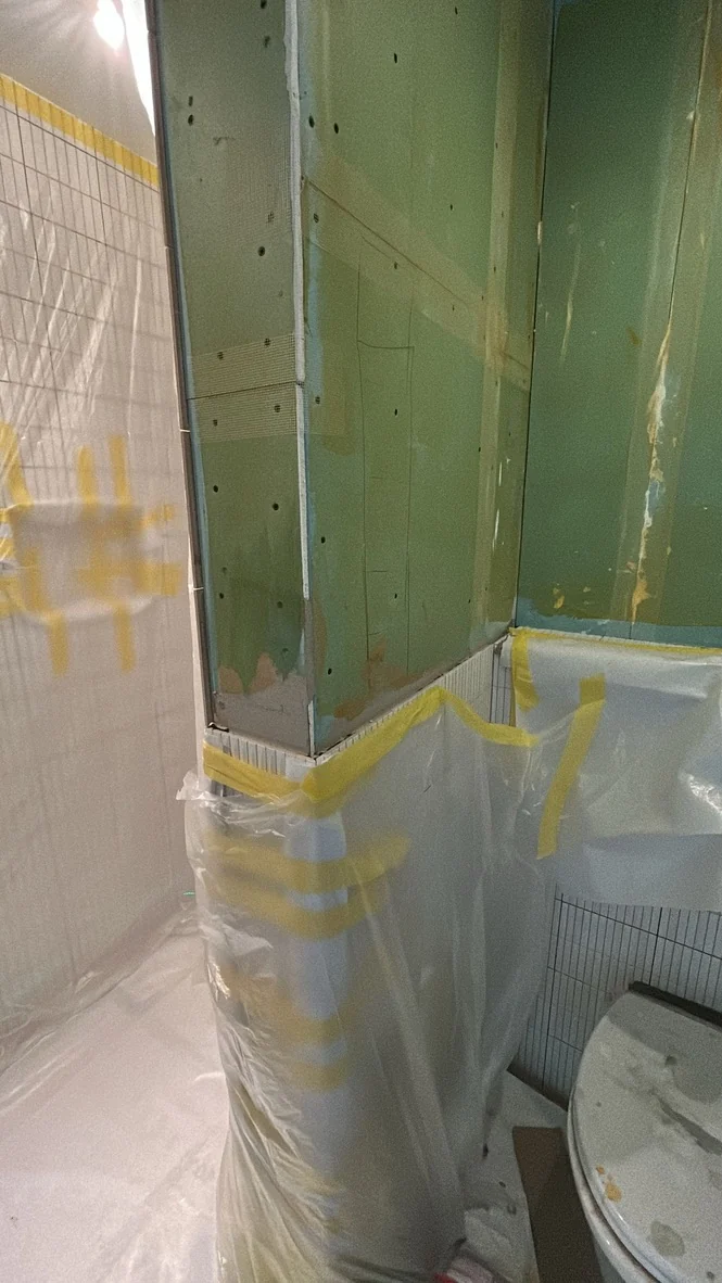 Bescherming van sanitair en tegels