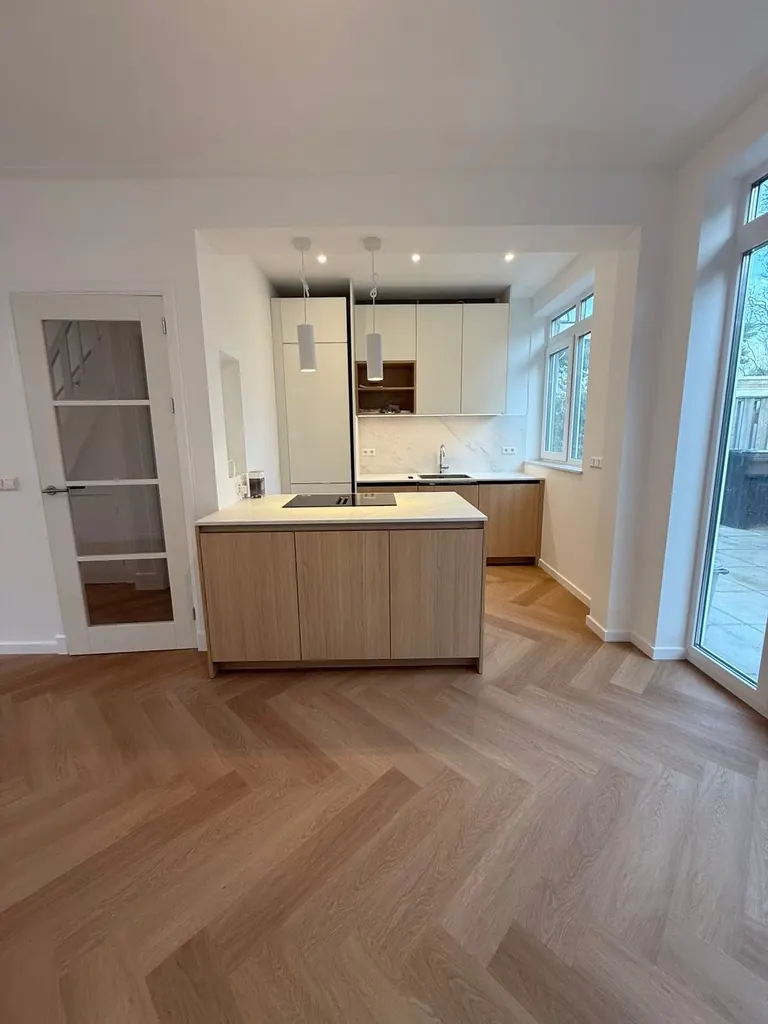 Keuken en leefruimte