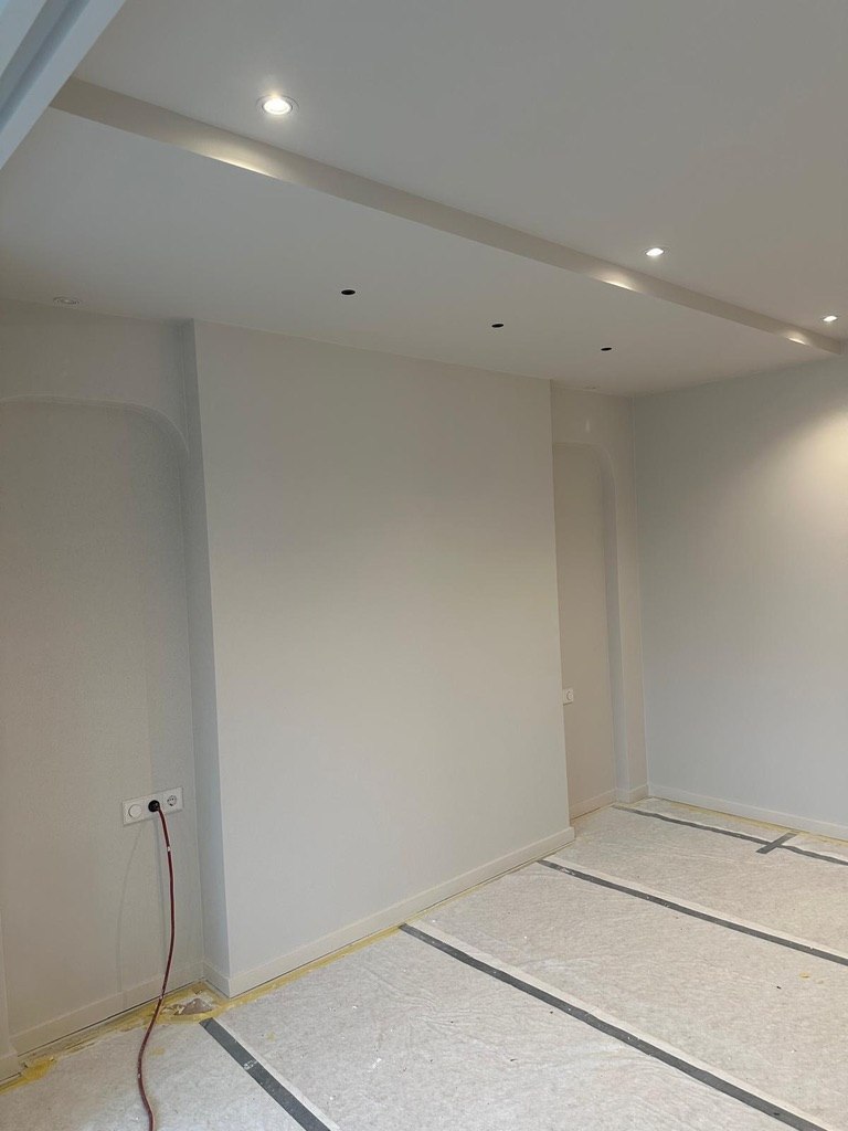 Stucwerk en verlichting